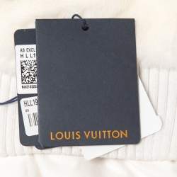 Louis White/Multicolor Monogram Mink Fur Jacket M
