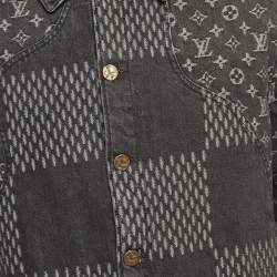 Louis Vuitton Virgil Abloh X Nigo Grey Monogram Denim Jacket L