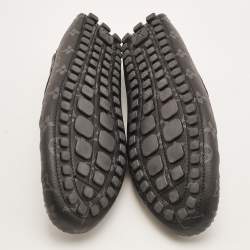 مملوكة مسبقًا Louis Vuitton Black Monogram Canvas Arizona Loafers Size 43.5