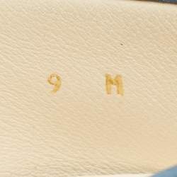 Louis Vuitton Blue Nubuck Leather Estate Loafers Size 43