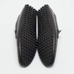 مملوكة مسبقًا Louis Vuitton Hockenheim Size 43.5 Black Monogram Leather Loafers