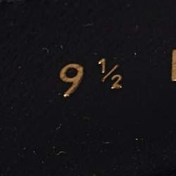 مملوكة مسبقًا Louis Vuitton Hockenheim Size 43.5 Black Monogram Leather Loafers