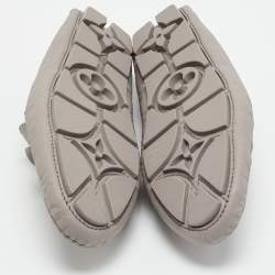 مملوكة مسبقًا Louis Vuitton Driver Size 43 Grey Antarctica Monogram Leather Loafers