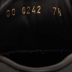 مملوكة مسبقًا حذاء رياضي لوي فيتون ران أواي شبكة ومونوغرام جلد أسود بعنق منخفض مقاس 41.5