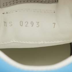مملوكة مسبقًا Louis Vuitton Run Away Size 41 Blue/Navy Monogram Fabric, Leather and Suede Sneakers