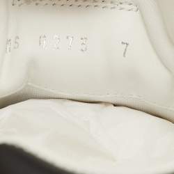 Pre Owned حذاء رياضي لوي فيتون قماش أحادي اللون رمادي / أسود جلد وشمواه مقاس 41