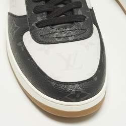 Pre Owned Louis Vuitton Rivoli Size 42.5 Multicolor Monogram Canvas Low Top Sneakers