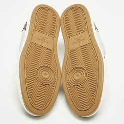Pre Owned Louis Vuitton Rivoli Size 42.5 Multicolor Monogram Canvas Low Top Sneakers