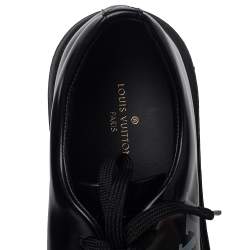 Pre Owned حذاء رياضي لوي فيتون بيفرلي هيلز جلد أسود مقاس 42