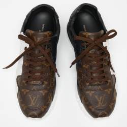 مملوكة مسبقًا Louis Vuitton Tri-Color Monogram Canvas Run Away Sneakers Size 39