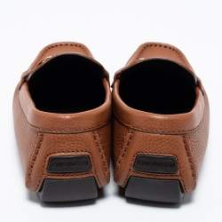 مملوكة مسبقًا حذاء لوفرز لوي فيتون مونت كارلو جلد بني مقاس 40