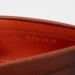 Pre Owned Louis Vuitton Brown Two-Tone Leather Monte Carlo Slip On Loafers Size 44