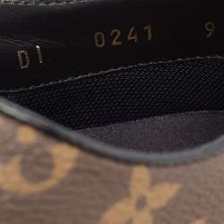 مملوكة مسبقًا Louis Vuitton Brown Monogram Canvas Platform Derby Size 43