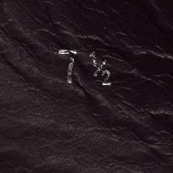 Pre Owned Louis Vuitton Plum Leather Monte Carlo Loafers Size 41.5