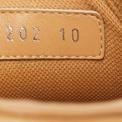 Louis Vuitton White Monogram Leather Beverly Hills Sneakers Size 44