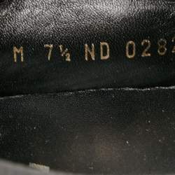 Louis Vuitton Two Tone Monogram Leather Driver Loafers Size 41.5