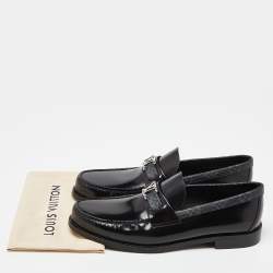 Louis Vuitton Monogram Canvas and Leather Major Loafers Size 43