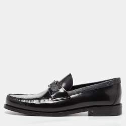 Louis Vuitton Monogram Canvas and Leather Major Loafers Size 43