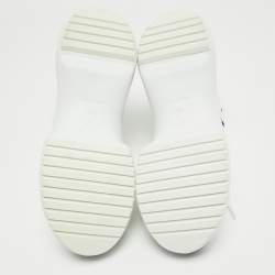 Pre Owned Louis Vuitton White/Black Leather Archlight Sneakers Size 41