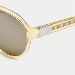 Louis Vuitton Light Yellow Z0185W Aviator Sunglasses