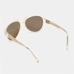 Louis Vuitton Light Yellow Z0185W Aviator Sunglasses