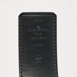Pre Owned Louis Vuitton Monogram Eclipse Canvas LV Initiales Belt 110 CM