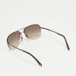 Louis Vuitton Brown Damier Gradient Z0215U Socoa Aviator Sunglasses