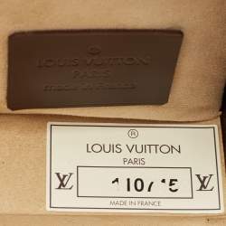 Louis Vuitton Brown Leather Boite Montre Case