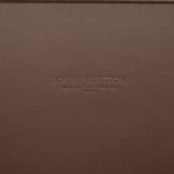 Louis Vuitton Brown Leather Boite Montre Case