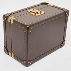 Louis Vuitton Brown Leather Boite Montre Case