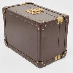 Louis Vuitton Brown Leather Boite Montre Case
