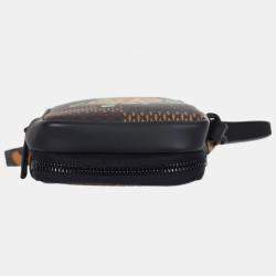 Louis Vuitton Brown Coated Canvas Giant Damier Nigo Phone Pouch