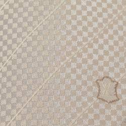 Louis Vuitton Grey Petit Damier Pattern Silk Tie