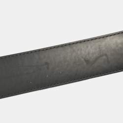 مملوكة مسبقًا Louis Vuitton Monogram Eclipse Ceinture Buckle Belt 100CM