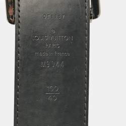 مملوكة مسبقًا Louis Vuitton Monogram Eclipse Ceinture Buckle Belt 100CM