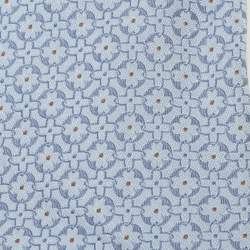 Pre Owned Louis Vuitton Blue Patterned Silk Tie