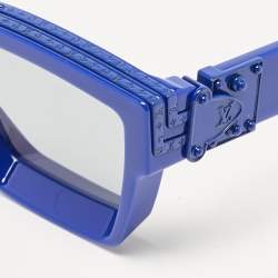 Louis Vuitton Blue/Grey Mirrored Z1276W 1.1 Millionaires Sunglasses