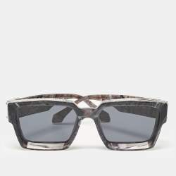 Louis Vuitton Anthracite Grey Marble Z1326E 1.1 Millionaires Sunglasses