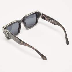 Louis Vuitton Anthracite Grey Marble Z1326E 1.1 Millionaires Sunglasses