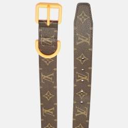 Pre Owned Louis Vuittor Monogram Canvas Solar Ray Belt 110CM