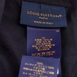 Louis Vuitton Black Only LV Cotton Baseball Cap