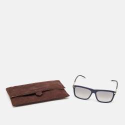 Louis Vuitton Blue Damier Alliance Square Sunglasses