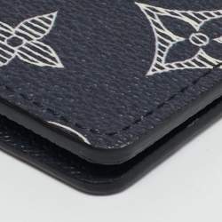 Louis Vuitton Ink Monogram Savane Elephant Canvas Chapman Passport Holder