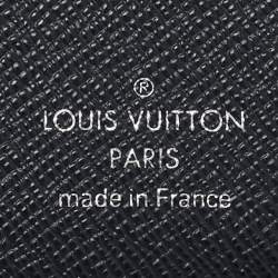 Louis Vuitton Ink Monogram Savane Elephant Canvas Chapman Passport Holder