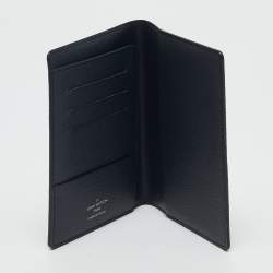 Louis Vuitton Ink Monogram Savane Elephant Canvas Chapman Passport Holder