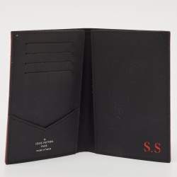 Louis Vuitton Damier Graphite Canvas Swiss Alps Passport Holder