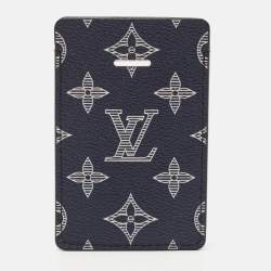 Louis Vuitton Ink Monogram Savane Lion Canvas Chapman Luggage Tag