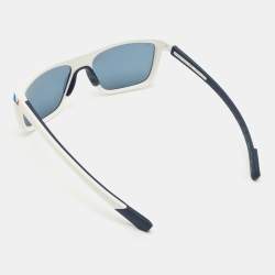 Louis Vuitton White/Blue Polarized Z0930W America's Cup Nautical Wayfarer Sunglasses  