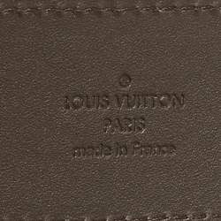 Louis Vuitton Damier Ebene Canvas LV Initiales Belt 110 CM