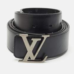 Louis Vuitton Monogram Eclipse Canvas LV Initiales Belt 120 CM
